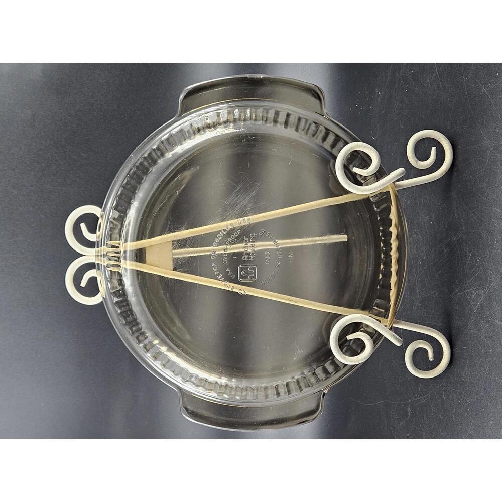 Vintage Anchor Hocking Smoke Glass Casserole 1.75 QT (1460) Oven‑Proof USA - Picture 2 of 10
